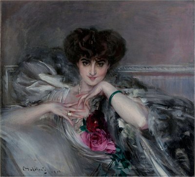 Portrait de la princesse Catherine Radziwill (1858-1941) - Giovanni Boldini