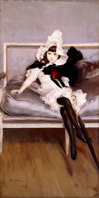 Portrait de Giovinetta Errazuriz - Giovanni Boldini