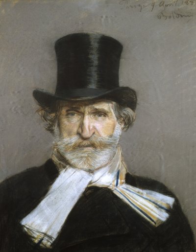 Portrait de Giuseppe Verdi, années 1880 - Giovanni Boldini