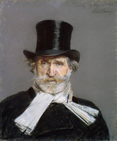 Portrait de Giuseppe Verdi, 1886 - Giovanni Boldini