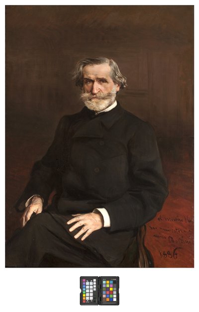 Portrait de Giuseppe Verdi, 1886 - Giovanni Boldini
