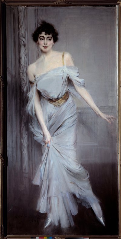 Portrait de Madame Charles Max - Giovanni Boldini
