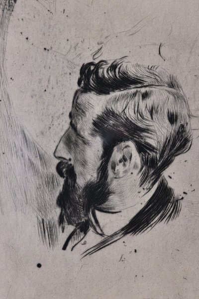 Portrait de Paul Helleu - Giovanni Boldini