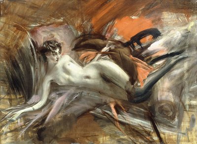 Nu allongé - Giovanni Boldini