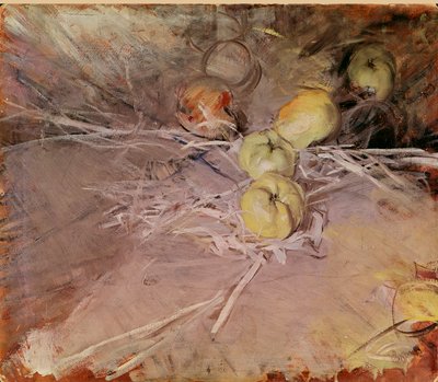 Nature morte de pommes Calville - Giovanni Boldini