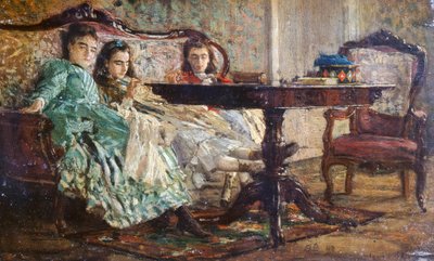 Les Sœurs Laskaraki - Giovanni Boldini