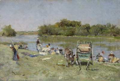 Lavandières - Giovanni Boldini