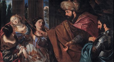 Esther devant Assuérus, entre 1660 et 1670 - Giovanni Bonatti
