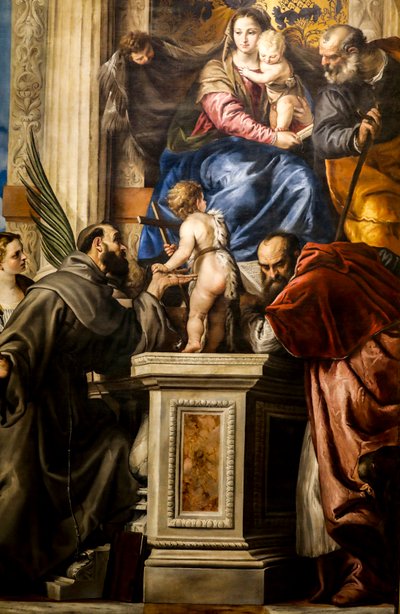 Madone et Enfant avec des Saints - Giovanni Bonatti