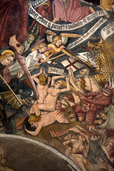 Le Jugement dernier (détail) - Giovanni Canavesio