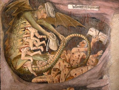 Le Jugement dernier (détail) - Giovanni Canavesio