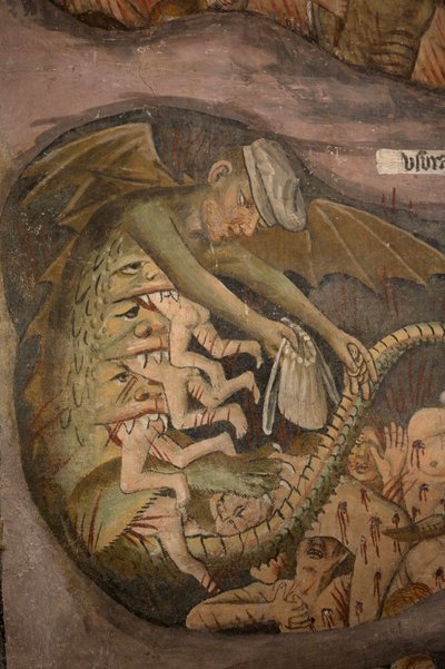 Le Jugement dernier, c.1492 (détail) - Giovanni Canavesio
