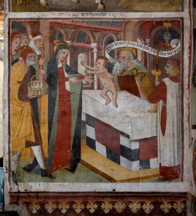 Présentation de Jésus au Temple, 1492 - Giovanni Canavesio