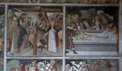 Scènes de la Passion du Christ, c.1492 (fresque) - Giovanni Canavesio