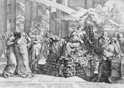 Album contenant des gravures italiennes des XVIe et XVIIe siècles, 16ème-17ème siècle - Giovanni Cesare Testa