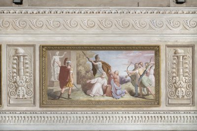 Le martyre de Saint Simon et Saint Judas Thaddée, des Histoires du Christ - Giovanni Chiarini