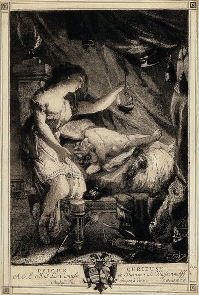 Psyché curieuse - Giovanni David
