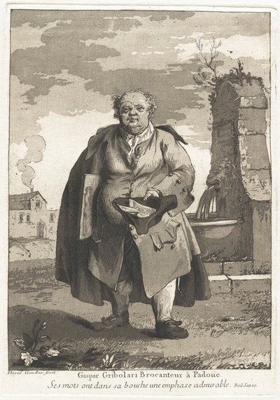 Gaspar Gribolari, brocanteur à Padoue - Giovanni David