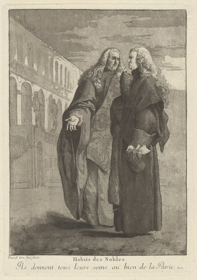 Habits des nobles - Giovanni David