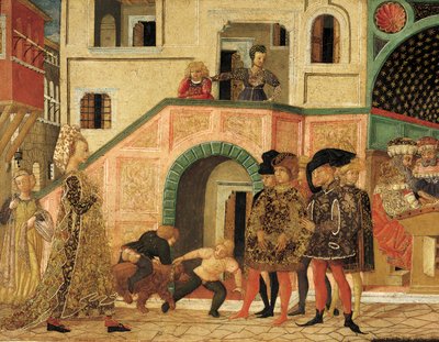 Histoires de Suzanne (détail) - Giovanni Di Ser Giovanni Lo Scheggia Guidi