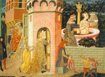 Histoires de Suzanne (détail) - Giovanni Di Ser Giovanni Lo Scheggia Guidi