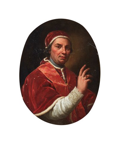 Portrait du Pape Clément XIV - Giovanni Domenico Porta