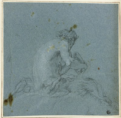 Un satyre jouant de sa flûte - Giovanni Domenico Tiepolo