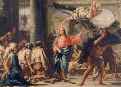 Christ à la piscine de Bethesda - Giovanni Domenico Tiepolo