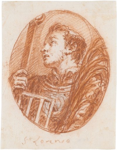 Der heilige Laurentius - Giovanni Domenico Tiepolo