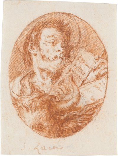 Der heilige Lukas - Giovanni Domenico Tiepolo