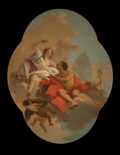 Flore et Zéphyr - Giovanni Domenico Tiepolo