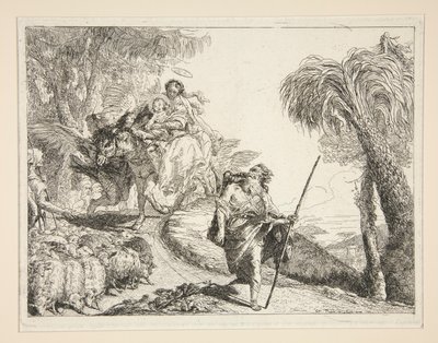 Joseph avec la Vierge et l