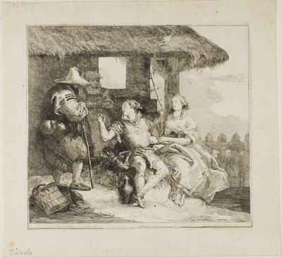 Mariage de Angelica et Medoro - Giovanni Domenico Tiepolo