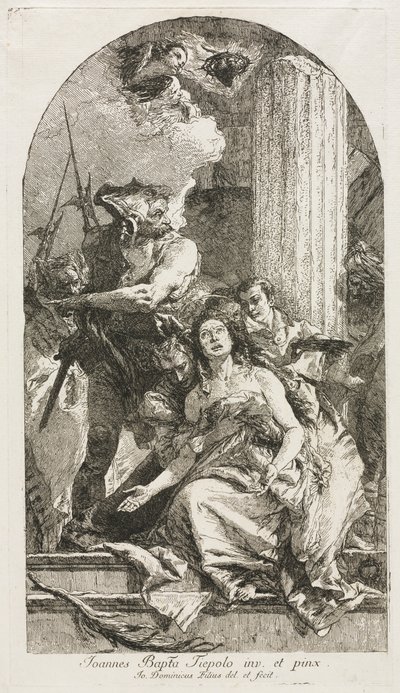 Martyr de Sainte Agathe - Giovanni Domenico Tiepolo