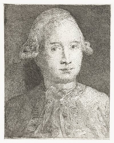 Portrait de Giovanni Domenico Tiepolo - Giovanni Domenico Tiepolo