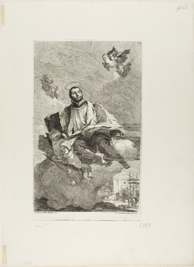 Saint Gaetano de Thiene - Giovanni Domenico Tiepolo
