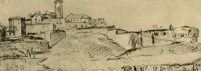 La citadelle de Brescia, milieu-fin du 18ème siècle, 1928 - Giovanni Domenico Tiepolo