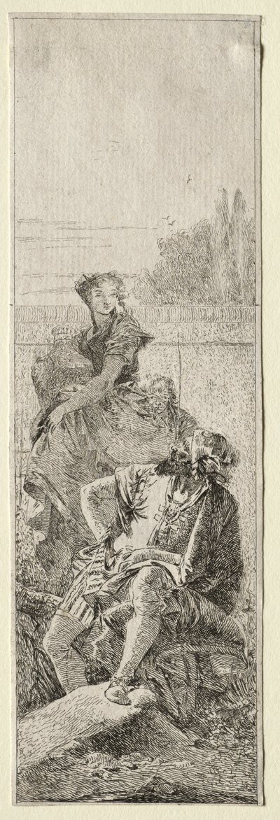 Deux paysans - Giovanni Domenico Tiepolo
