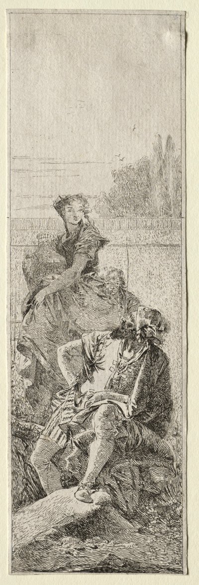 Deux paysans - Giovanni Domenico Tiepolo
