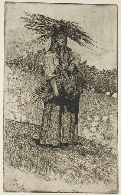 Boscaiola - Giovanni Fattori