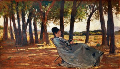Madame Martelli Castiglioncello - Giovanni Fattori