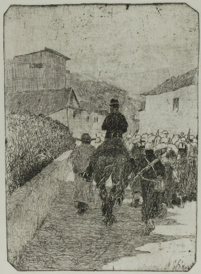 Promenade Militaire - Giovanni Fattori