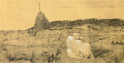 Pio Bove (Bœuf pieux ou paisible) - Giovanni Fattori