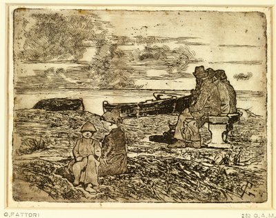Marins au repos - Giovanni Fattori