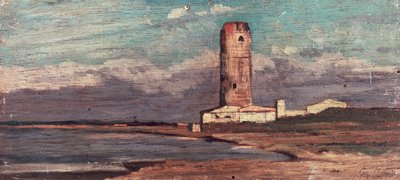 La Tour de Marzocco, ou Tour Rouge - Giovanni Fattori