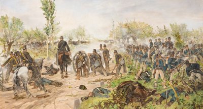 La bataille de Custoza - Giovanni Fattori
