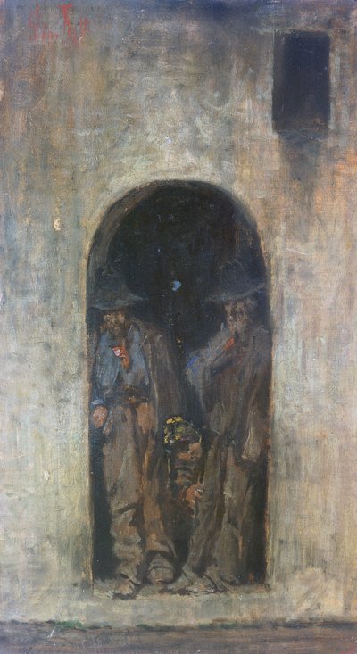 Les charbonniers ou travailleurs de la Maremme - Giovanni Fattori