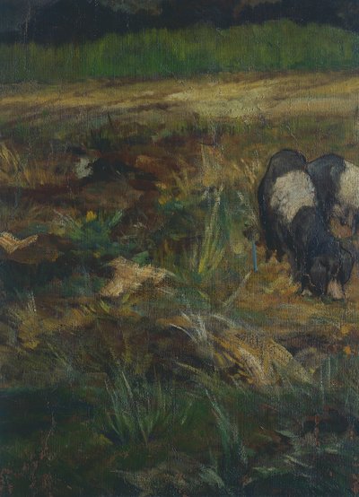 Maremme toscane (détail) - Giovanni Fattori