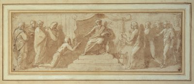 Joseph devant Pharaon - Giovanni Francesco (c.1488 1528) Penni