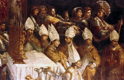 Le Couronnement de Charlemagne - Giovanni Francesco (c.1488 1528) Penni
